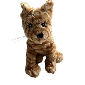 Target Tiger Striped Kitty Cat Kitten Sewn Eyes Plush Stuffed Animal Toy 10 inch